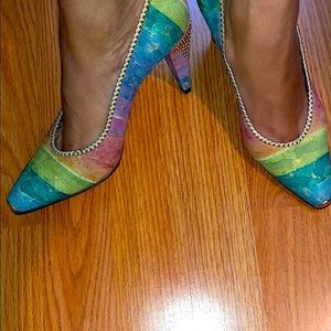 LEATHER CASPRINI MADE IN ITALY SHOES, SIZE 36 👠